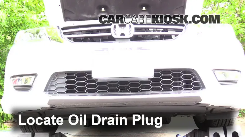 2013 Honda Accord EX-L 2.4L 4 Cyl. Sedan Oil Change Oil and Oil Filter